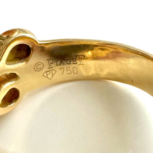 Piaget Yellow Gold Magic Garden Diamond Ring - Picture 9 of 12